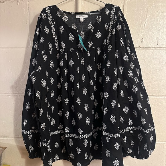 Maurices Tops - Maurices Peasant Top